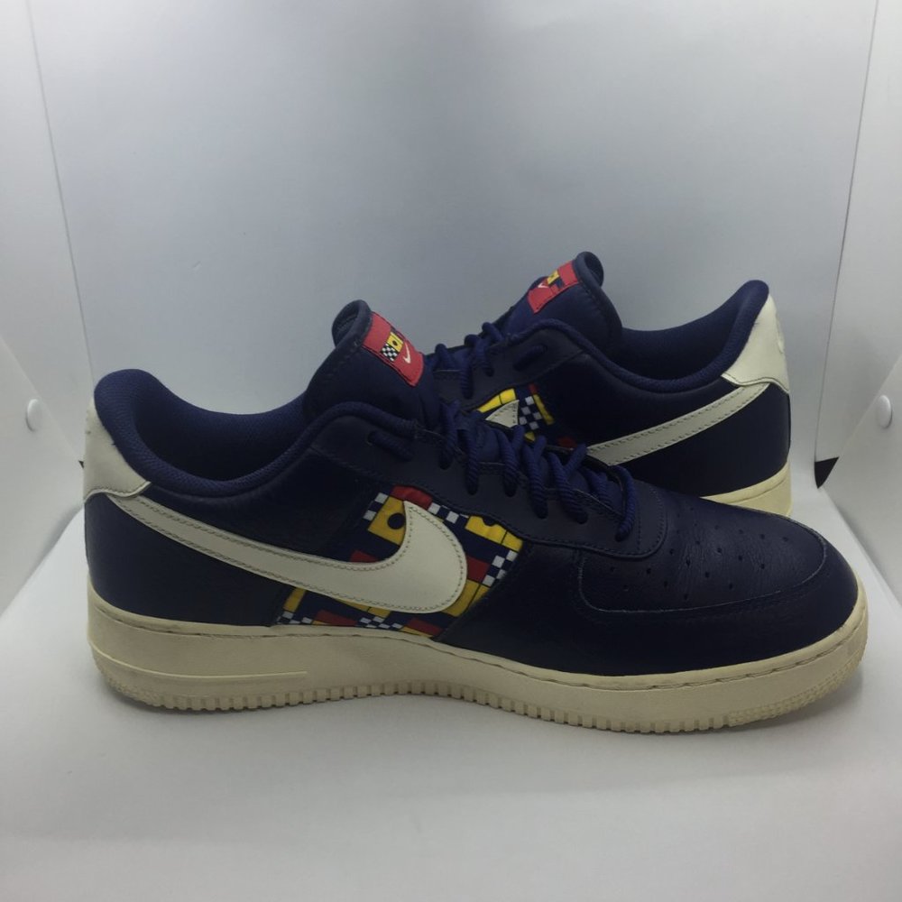 Nike Air Force 1 Low Nautical Redux Navy Sailing Men’s Shoes Size 12 AR5394-400 - Picture 4 of 14
